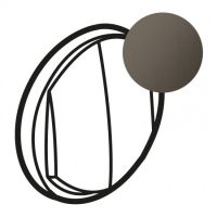 Logo Enjoliveur cliane - double vv/poussoir - doigt large graphite 067902