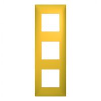 Logo Plaque espace evolution - nuances - 3 postes - or satin 64533