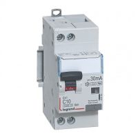Logo Disj diff dx 4500 -vis/vis- u+n 230v~ 10a- typehpi- 30ma- 6ka -courbe c - 2m 410752