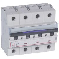 Logo Disj magnto-therm dx - 4p - 10 a - 50 ka - courbe c - 6m 410173