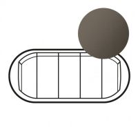 Logo Enjoliveur cliane - vv / poussoir 5 commades compactes - doigt large graphite 067905