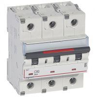 Logo Disj magnto-therm dx - 3p - 80 a - 36 ka - courbe c - 4,5m 410028