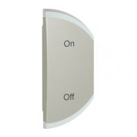 Logo Enjoliveur cliane bus - on/off - simple droite - titane 068581