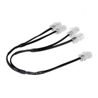 Logo Cordon quadruple rj 45 tlphone - pour coffrets basiques avec brassage 413204
