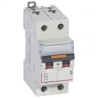 Logo Disj dx-vis/vis-2p-230/400v~-6a-25ka-courbe c - 2m 409766