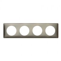Logo Plaque cliane - mtal - 4 postes - tungstne 068974