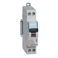 Logo Disjoncteur dnx 4500 - vis/vis - u+n 230v~ 10a - 4,5ka - courbe c - 1 mod 406773