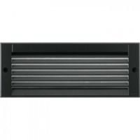Logo Luminaire kalank rectangle avec grille taille 3 noir 2g11 / 18w 581196