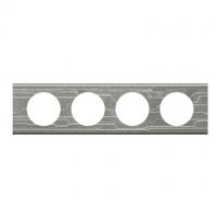 Logo Plaque cliane - matires - 4 postes - furtif 069044