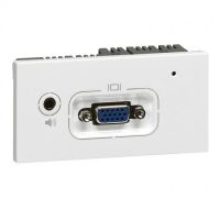 Logo Recepteur hd 15+jack pour projection audio/vido multi-participants -2x4 modules 078910