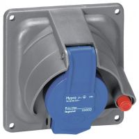 Logo Socle tableau prisinter hypra - ip44/55 - 16 a - 200/250 v~ - 3p+n+t - plast 052004