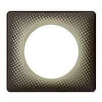 Logo Plaque cliane - poudr - 1 poste - eclipse 066740