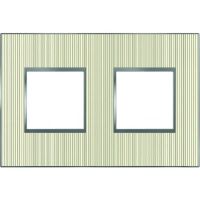 Logo Plaque espace evolution - mati�res - 2 postes - vinyle 64652