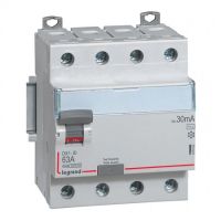 Logo Inter diff dx-id - vis/vis - 4p- 400v~- 63a - type ac - 30ma - dpart bas - 4m 411662