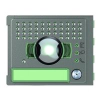 Logo Faade sfera robur pour module lectronique audio/vido 1 appel grand angle 351315