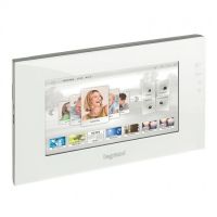 Logo Myhome screen 10'' cliane bus - cran rsistif - blanc 067268