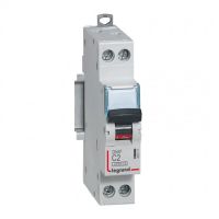 Logo Disjoncteur dnx 4500 - vis/vis - u+n 230v~ 2a - 4,5ka - courbe c - 1 mod 406771
