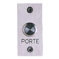 Logo Bouton-poussoir pr-cbl antivandale no-nf pose saillie avec plastron grav 004240