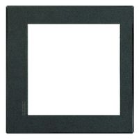 Logo Axolute etris plaque de finition 8 modules anthracite 4828
