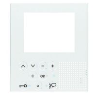 Logo Enjoliveurs pour postes intrieurs livinglight - blanc 344413
