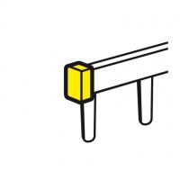 Logo Capot d'extrmits pour peignes unipolaire universel hx 404989