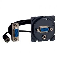 Logo Prise hd 15 femelle + jack 3,5 mm prog. cliane - pr-connectorise 067376