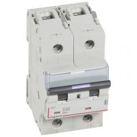 Logo Disj magnto-therm dx - 2p - 32 a - 50 ka - courbe d - 3m 410203