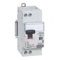 Logo Disj diff dx 6000 -vis/vis- u+n 230v~3a - typeac - 30ma - 10ka - courbe c - 2 m 411364