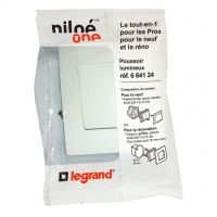Logo Niloe one - poussoir nilo - lumineux - 6 a - 250 v - pur 664124