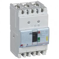 Logo Disj puissance dpx 160 - magnto-thermique - 16 ka - 3p - 125 a 420006