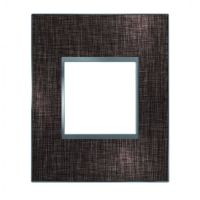 Logo Plaque espace evolution - matires - 1 poste - bronze crois 64641