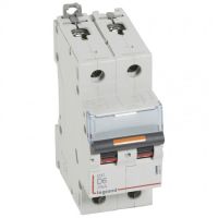 Logo Disj dx-vis/vis-2p-230/400v~-6a-25ka-courbe d - 2m 409818