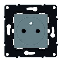 Logo Prise 2p+t surface bornes auto - clips de protection - espace evo - magnsium 64234
