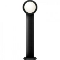 Logo Borne chartres h1200 rond t1 anthracite 12 leds 4000k dtection pravis+veille 259753