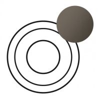 Logo Enjoliveur cliane - prise xlr femelle - graphite 067930