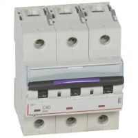 Logo Disj magnto-therm dx - 3p - 40 a - 50 ka - courbe c - 4,5m 410165