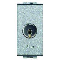 Logo Interrupteur  cl [cls identiques] 16ax - 250v - 1 mod. - livinglight tech 4012