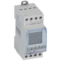 Logo Inter horaire programmable digital - illumination ext. - 2 sorties 250 v~ 412657