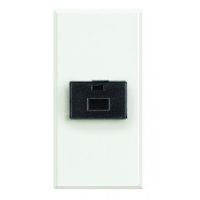 Logo Connecteur 8 contacts axolute myhome bus diffusion sonore - white - 1 module 349418