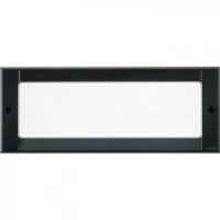 Logo Luminaire kalank rectangle taille 3 noir 2g11 / 18w 580196