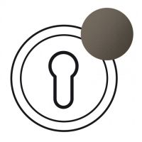 Logo Enjoliveur cliane - poussoir  cl 3 positions - graphite 067957