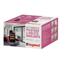 Logo Kit connect myhome play - volets roulants - titane 067612