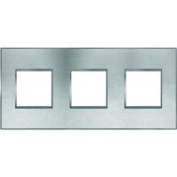 Logo Plaque espace evolution - matires - 3 postes - inox 64633