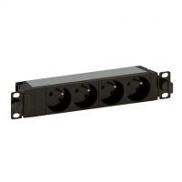Logo Pdu 10'' 1 u lcs - fixation sans vis - 4x2p+t - cordon 1 m 646800
