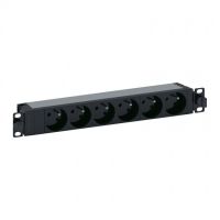 Logo Pdu 19'' 1 u lcs - 6x2p+t - cordon 3 m avec fiche 2p+t 16 a 646805