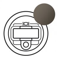 Logo Enjoliveur cliane - prise hd 15 + jack 3.5 mm - graphite 067819