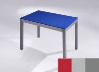 Logo Table licorne 80x80 - h110 - plateau stellar eros - pieds argent - ceinture en bois laque argent 2965_stellar-eros_argent_bl-arg