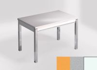 Logo Table mensa 110x70 extension mlamin - plateau amarillo dream - pieds blanc - ceinture en bois laqu 2332_amarillo-dream_blanc_b