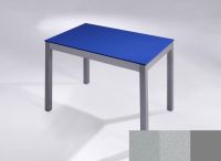 Logo Table licorne 100x60 - h90 - plateau khenso - pieds argent - ceinture en bois laque argent 2973_khenso_argent_bl-argent