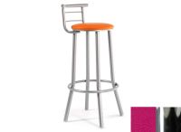 Logo Tabouret mimosa 77 - assise en skaitech magenta - pieds chrome 2653_sk-magenta_chrome